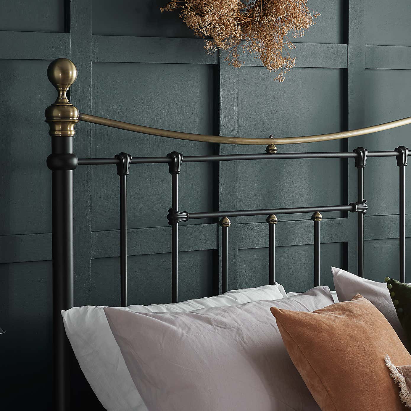 Bronte Cream Bed Frame