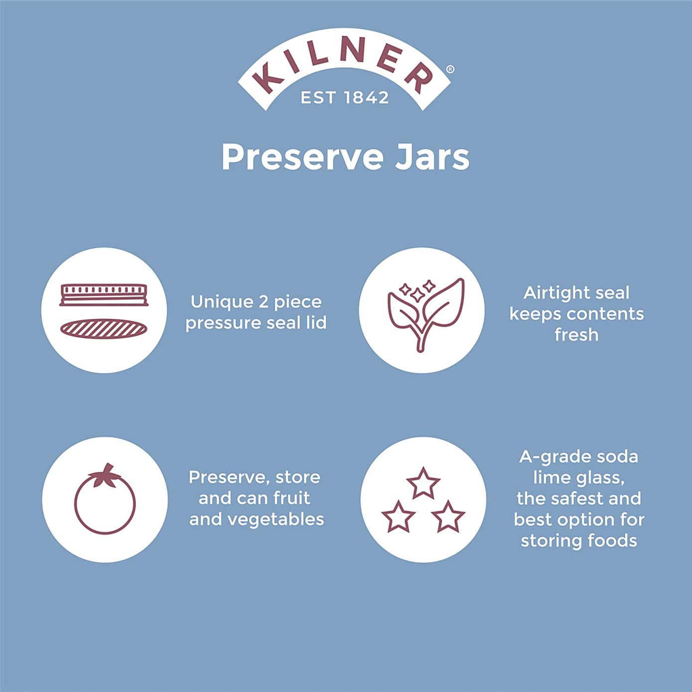 Kilner 250ml Preserving Jar