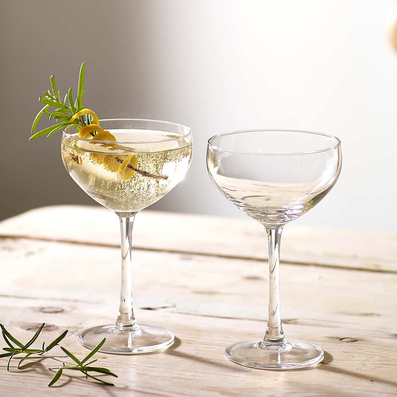 Pack of 2 Universal Coupe Glass