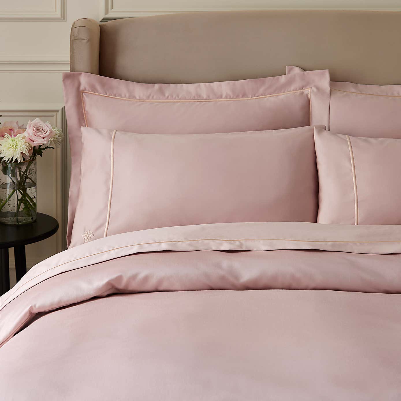 Dorma Egyptian Cotton 1000 Thread Count Silver Housewife Pillowcase
