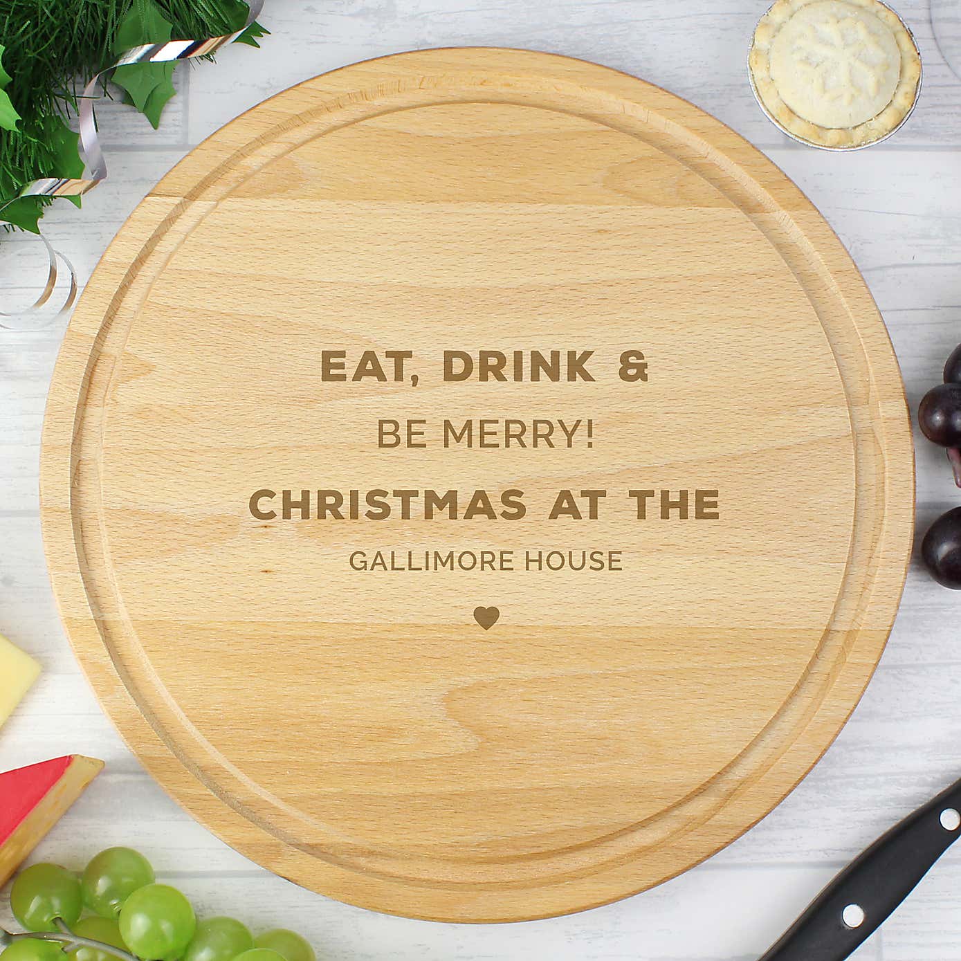 Personalised Wooden Chopping Board