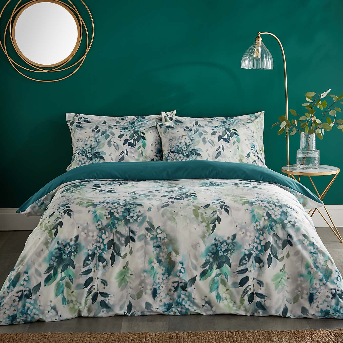 Flo Trailing Leaf Oxford Pillowcase