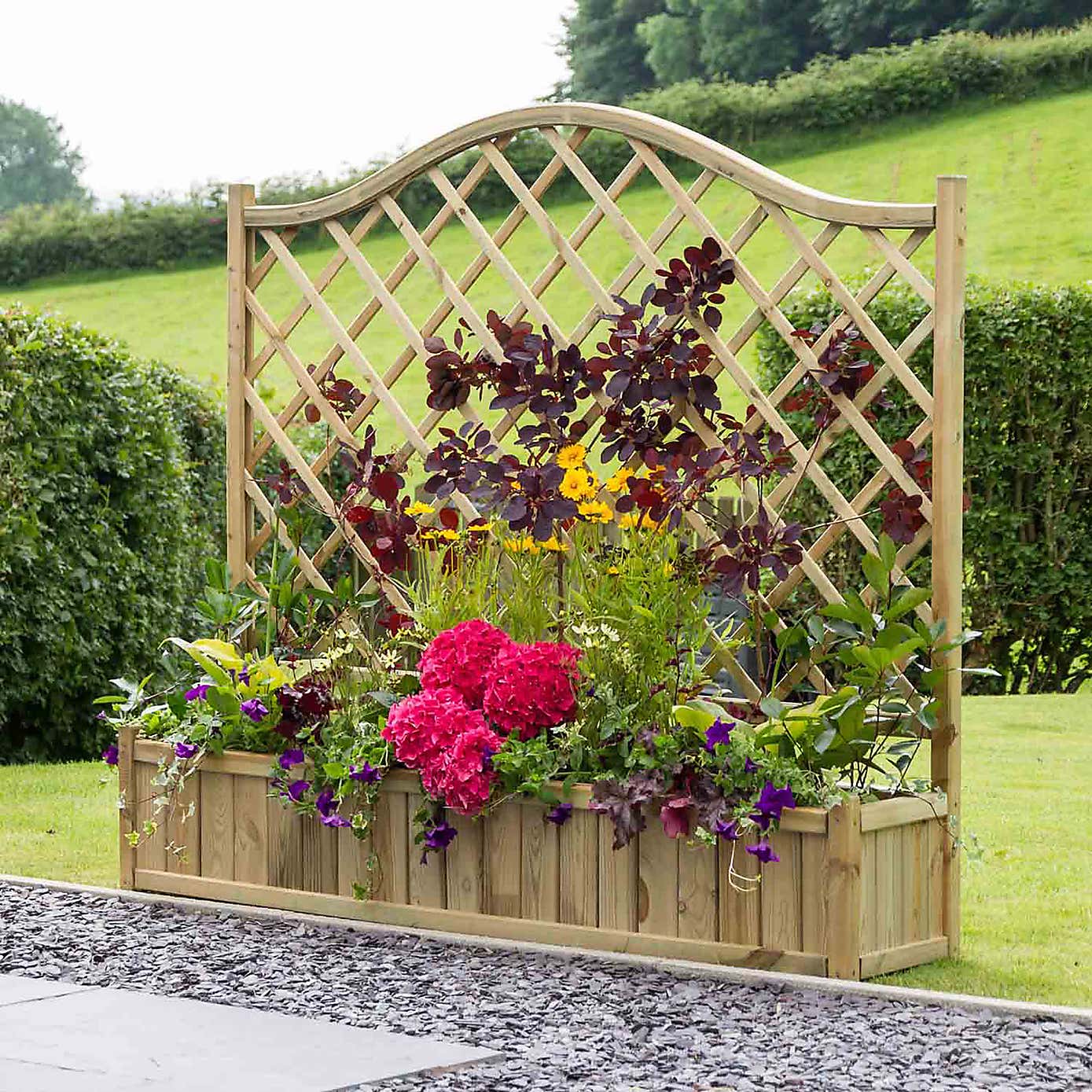 Oxford Wooden Planter