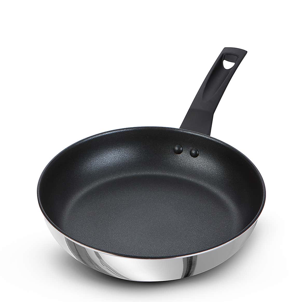 Prestige 9x Tougher Stainless Steel Open Frying Pan, 25cm