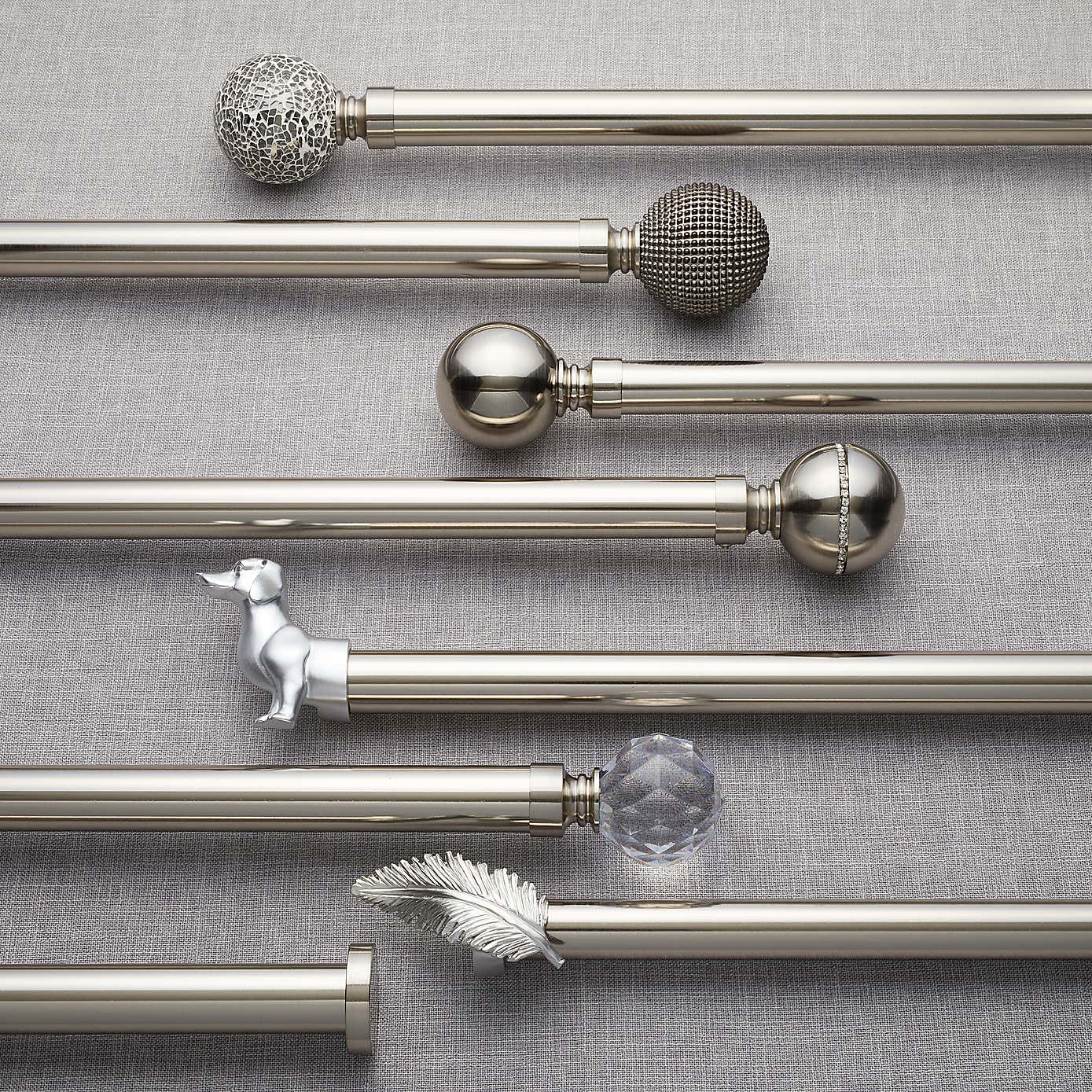 Mix and Match Trinity Stud Dia. 25/28mm Finials