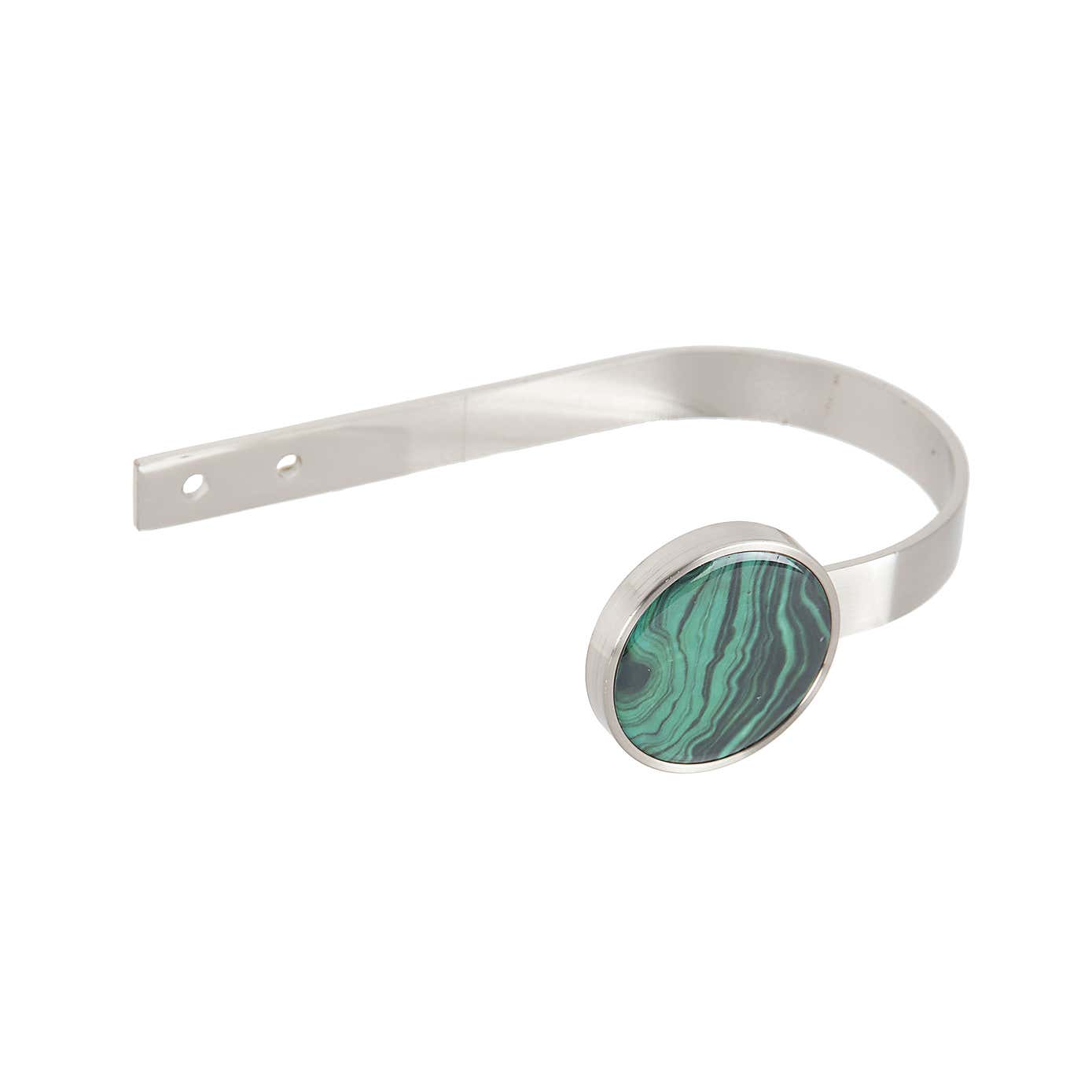 Malachite Ball Curtain Holdbacks