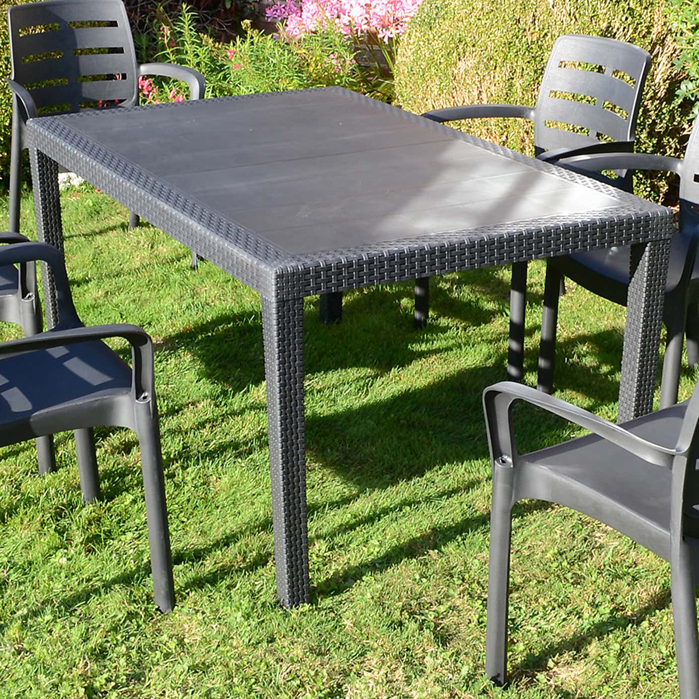 Trabella Salerno 6 Seat Dining Set with Siena Chairs
