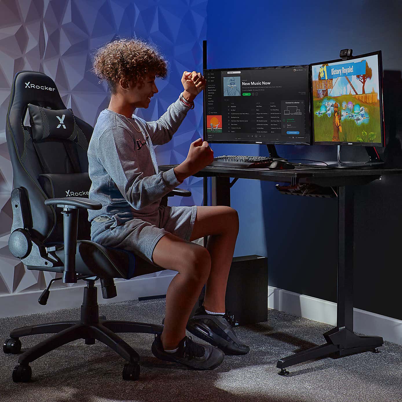 X Rocker Agility Junior Esports Gaming Chair