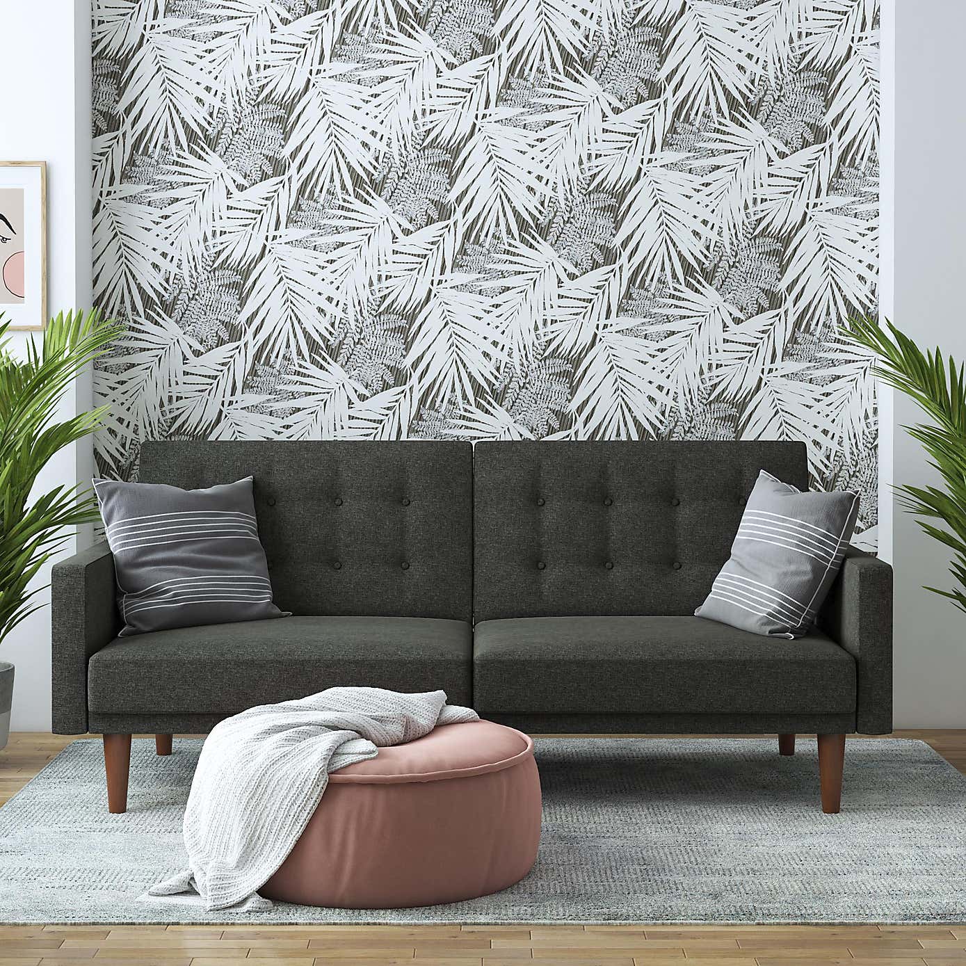 Wimberly Linen Futon