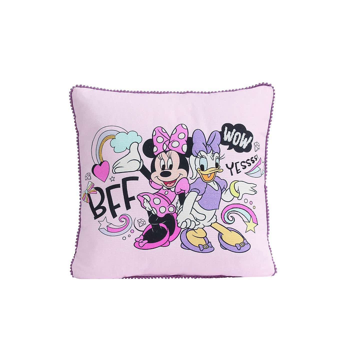 Minnie Mouse Daisy Printed Cushion