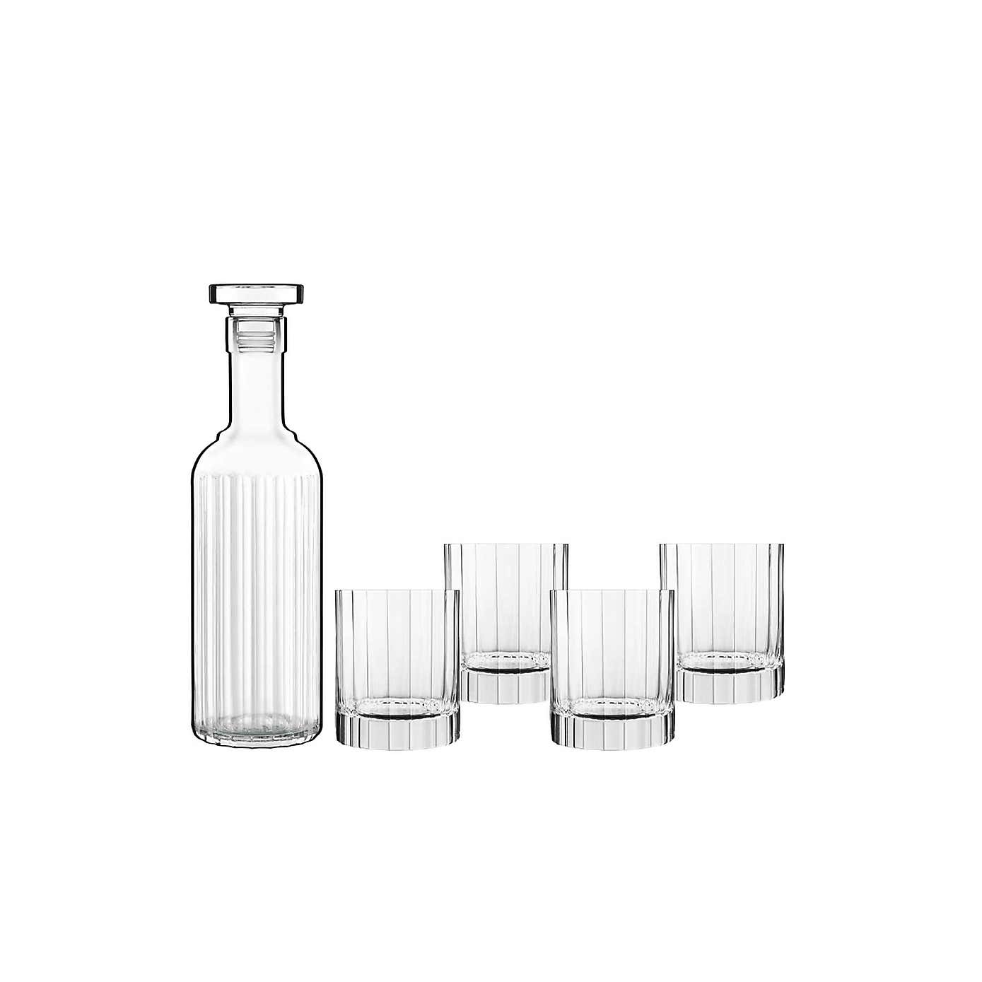 Luigi Bormioli Bach 5 Piece Whisky Glass Set