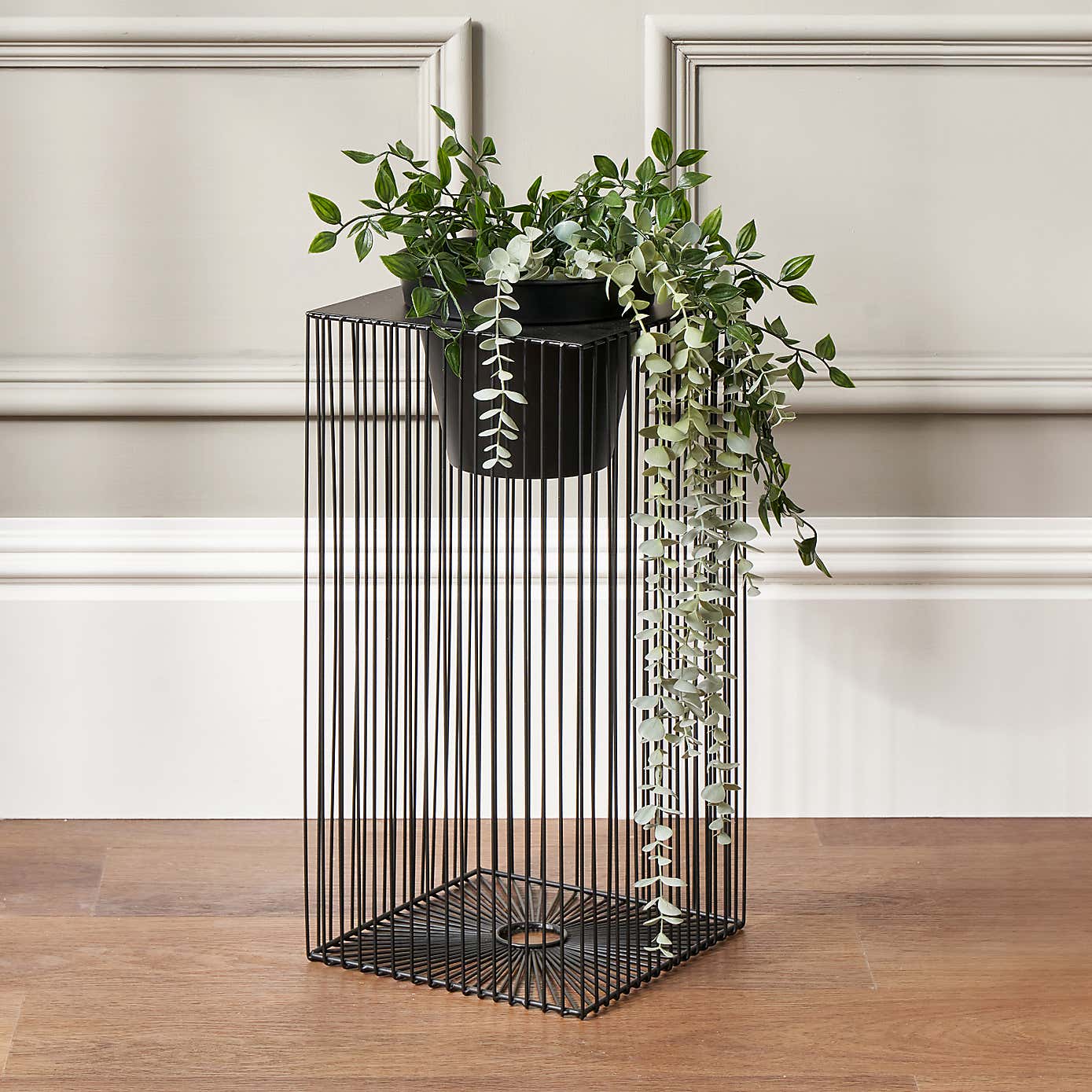 Rectangular Metal Strut Planter