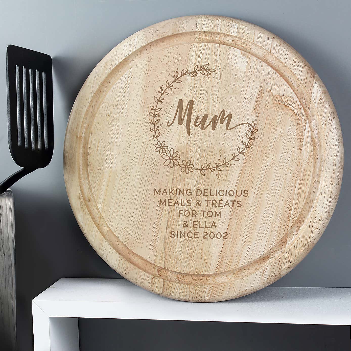Personalised Kitchen Wooden Chopping Board
