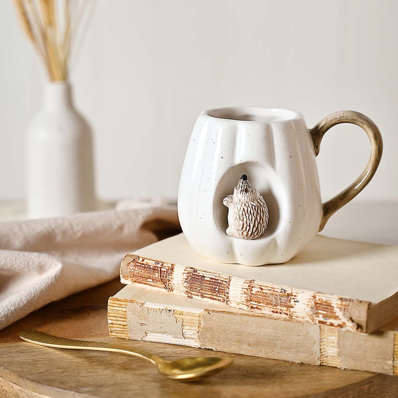 Country Living Ceramic Hedgehog Mug