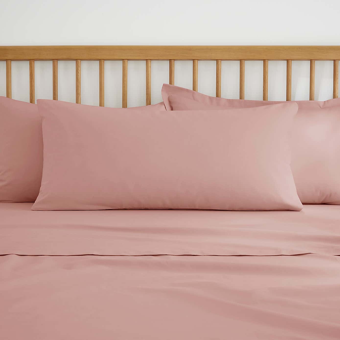 Pure Cotton Large Bolster Pillowcase