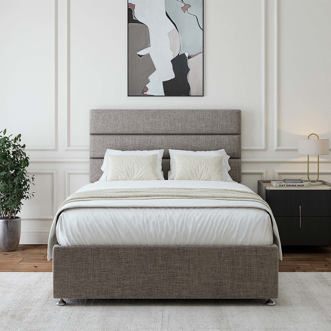 Bedmaster Woven Fabric Universal Divan Base