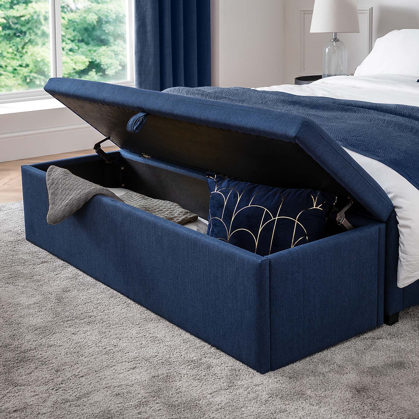 Sorrento Linen Blanket Box
