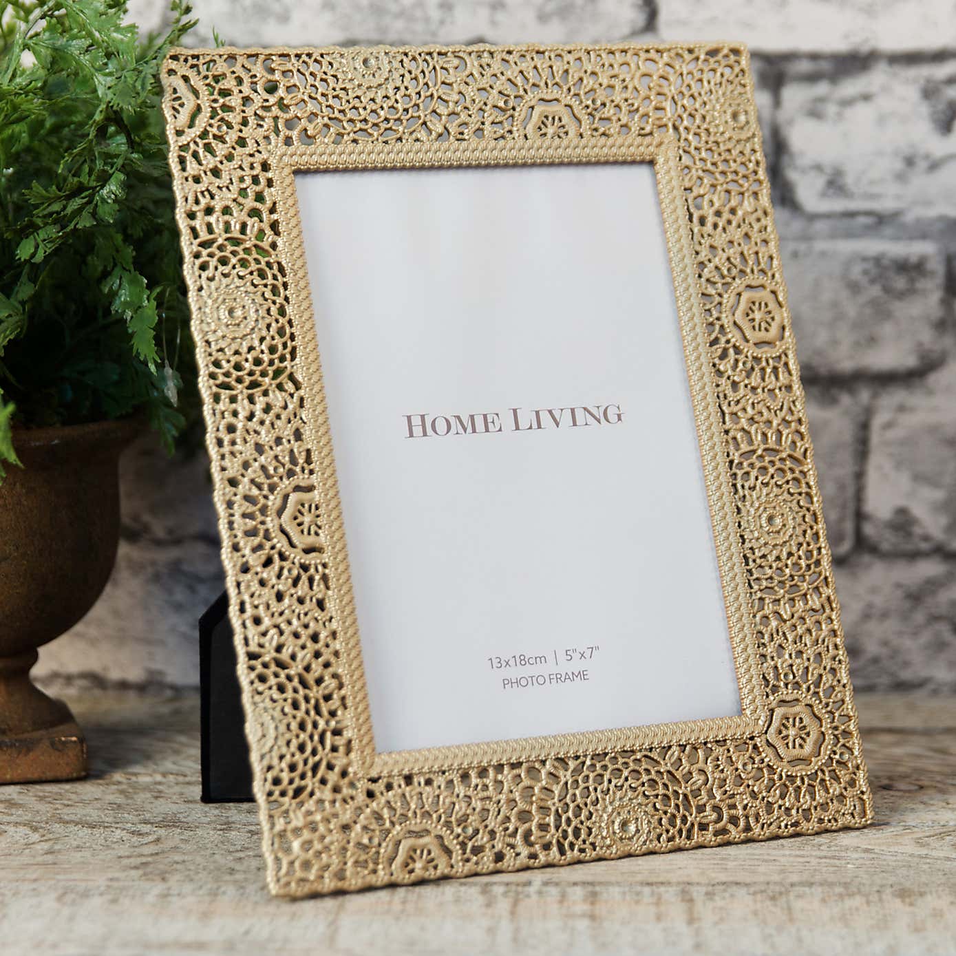 Impressions Gold Moroccan Photo Frame