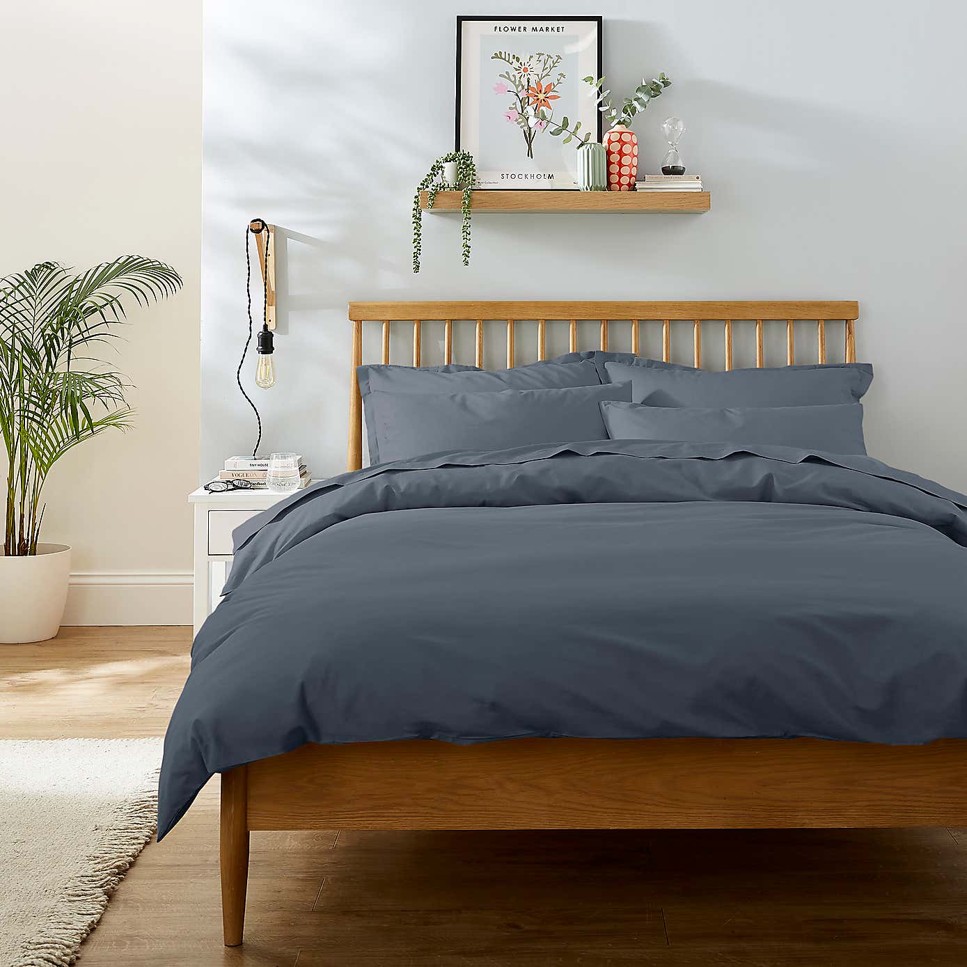 Pure Cotton Housewife Pillowcase Pair