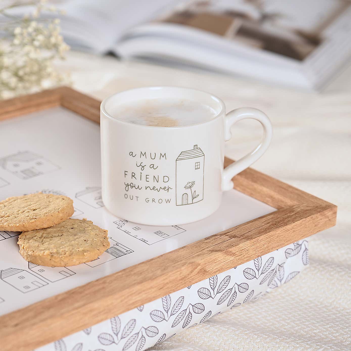 Moments Mum Is A Friend Mug