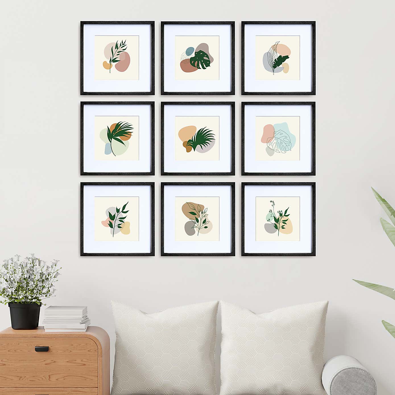 Nielsen Set of 9 Wooden Picture Frames