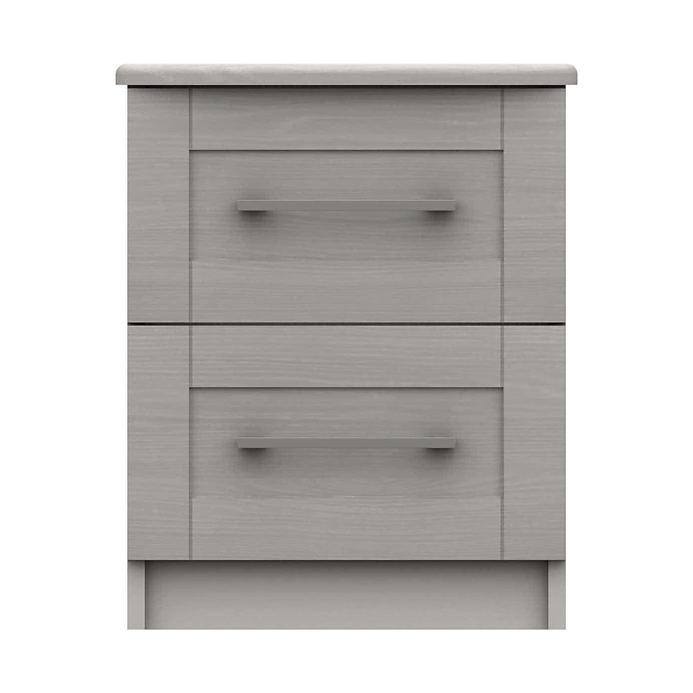 Ethan 2 Drawer Bedside Table