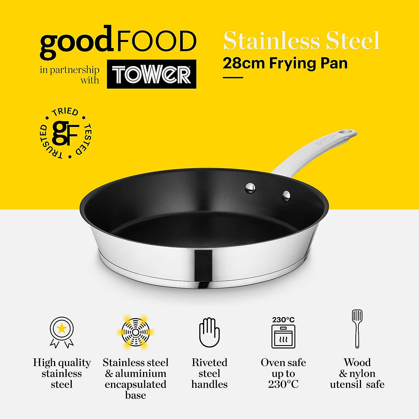 Good Food 28cm Frying Pan