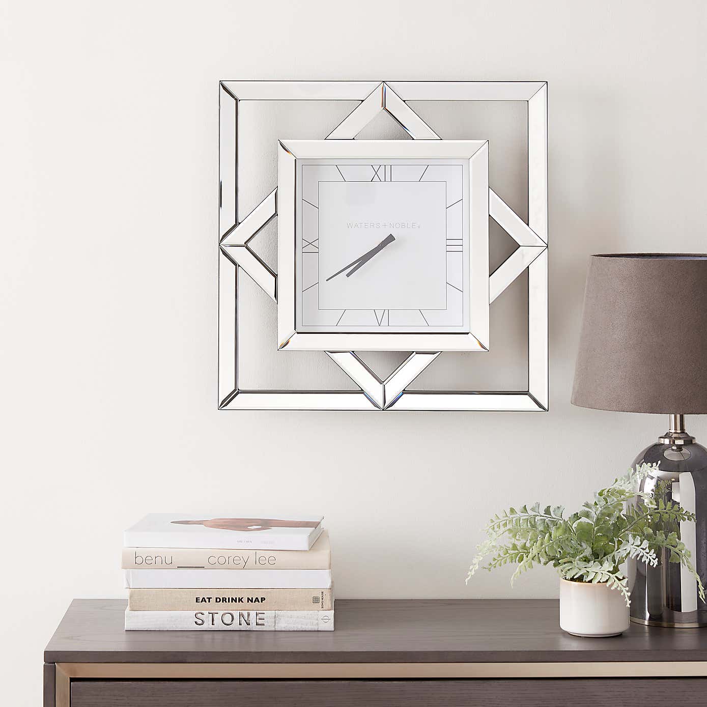 Luxe Geo Clock 50cm