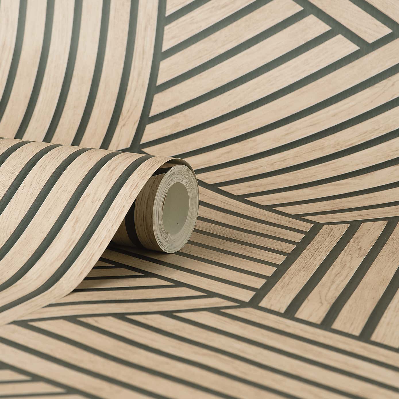 Panel Geo Wallpaper Natural