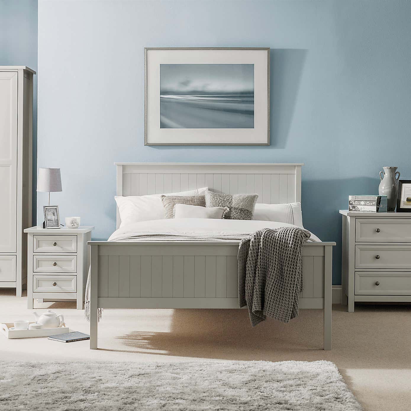 Maine 6 Drawer Wide Chest