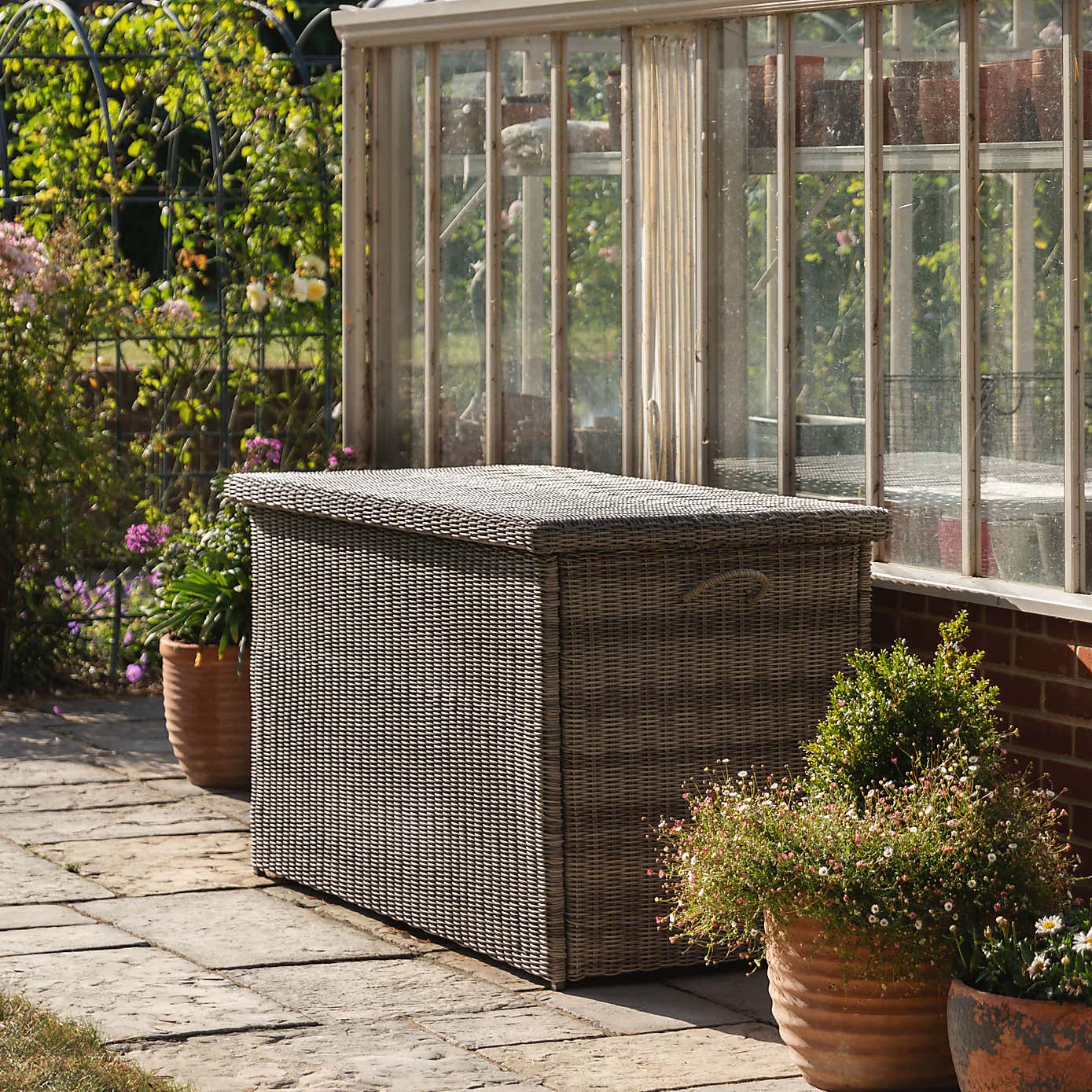 Cedar & Sage Atri Large Garden Storage Box