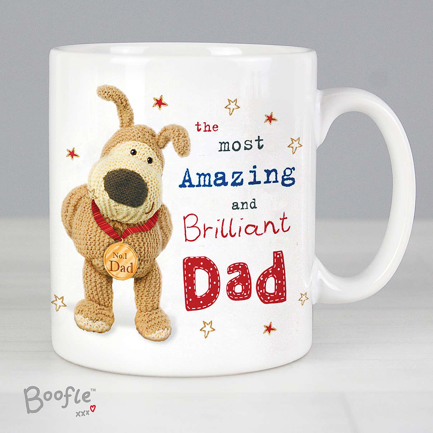 Personalised Boofle Medal Mug
