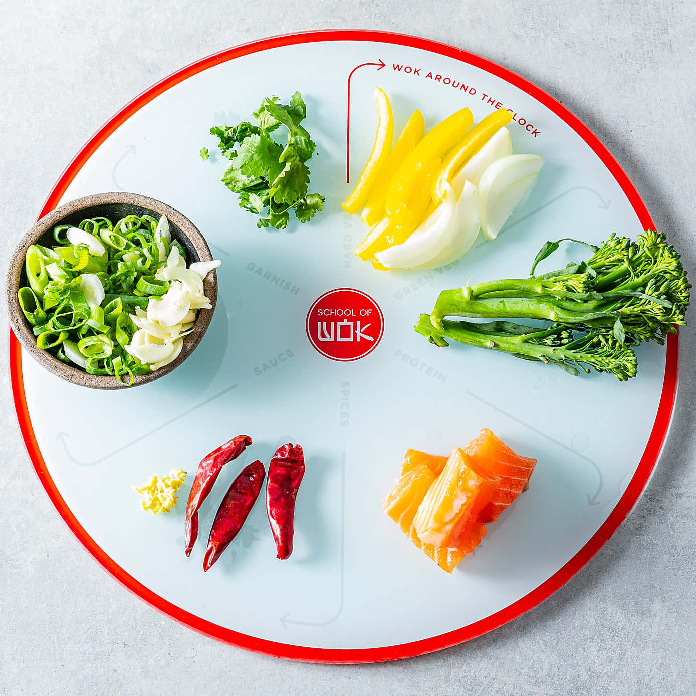 School of Wok Wok Clock