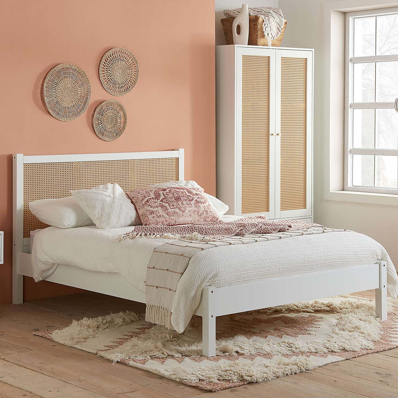 Birlea Croxley Rattan Bed
