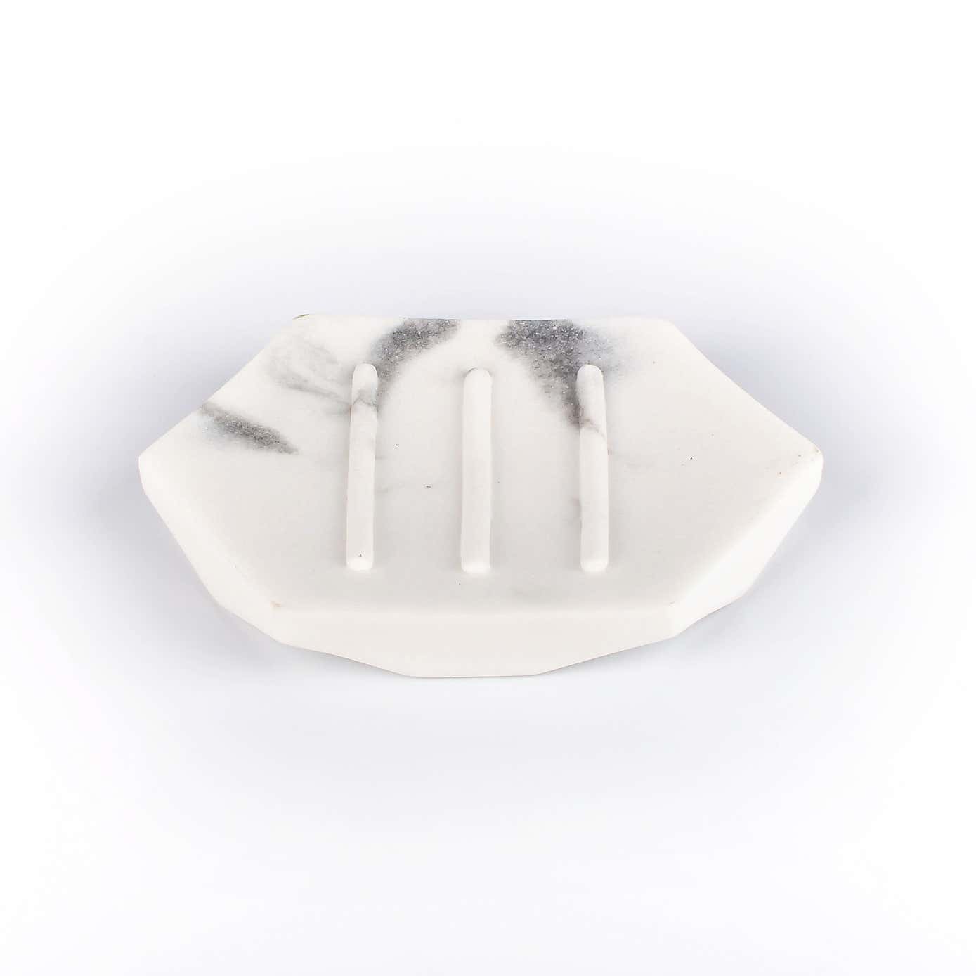 Marble Effect Soap Dish