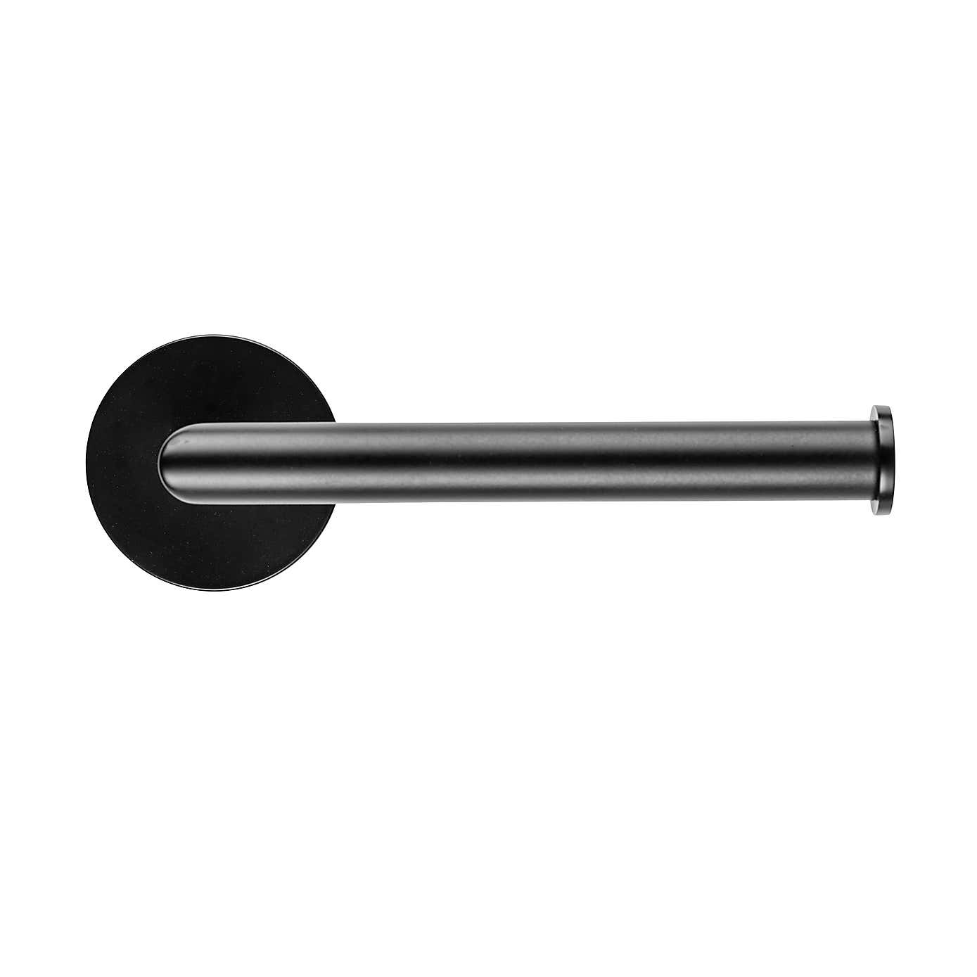 Epsom Flexi-FixTM Matt Black Toilet Roll Holder