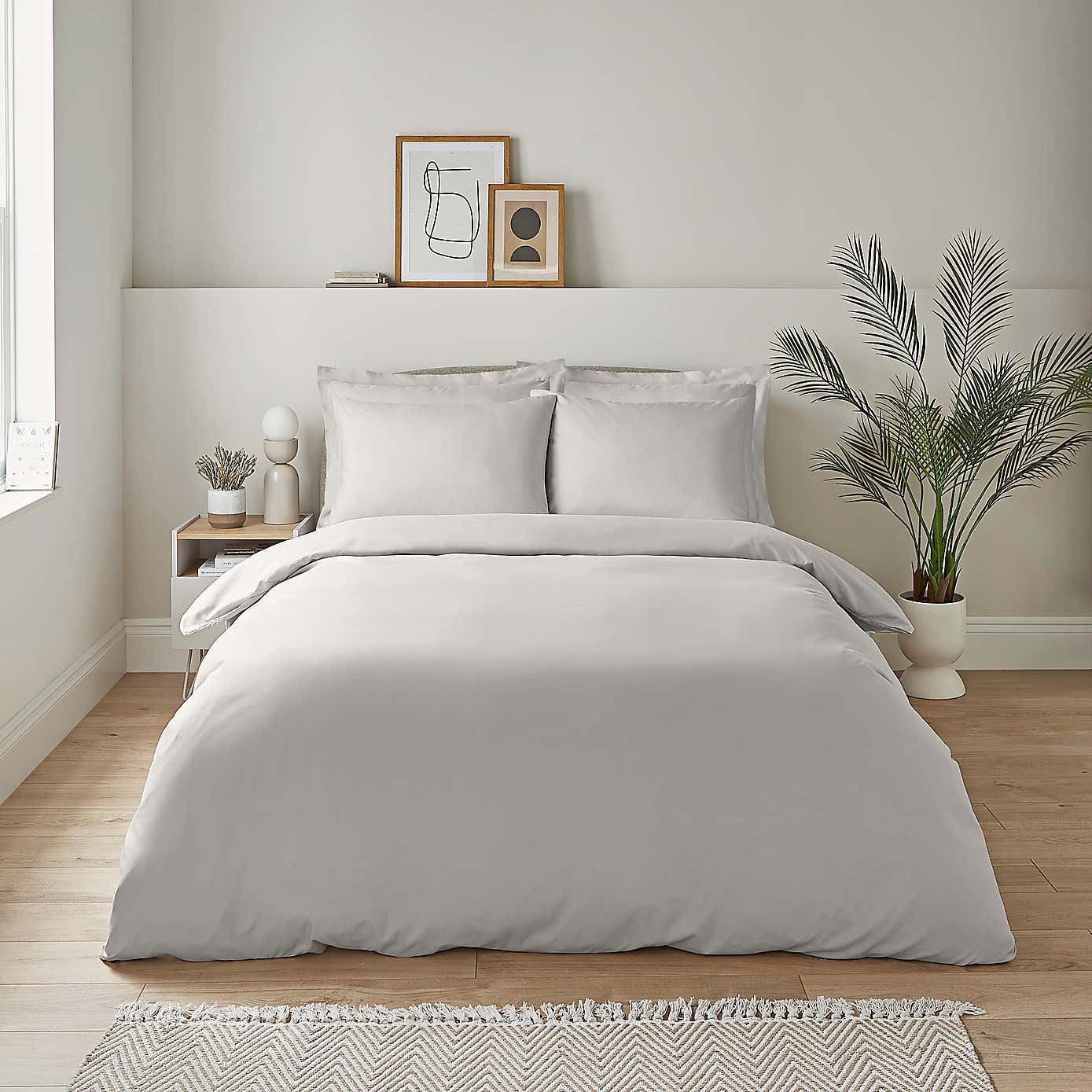 Super Soft Plain Standard Pillowcase Pair