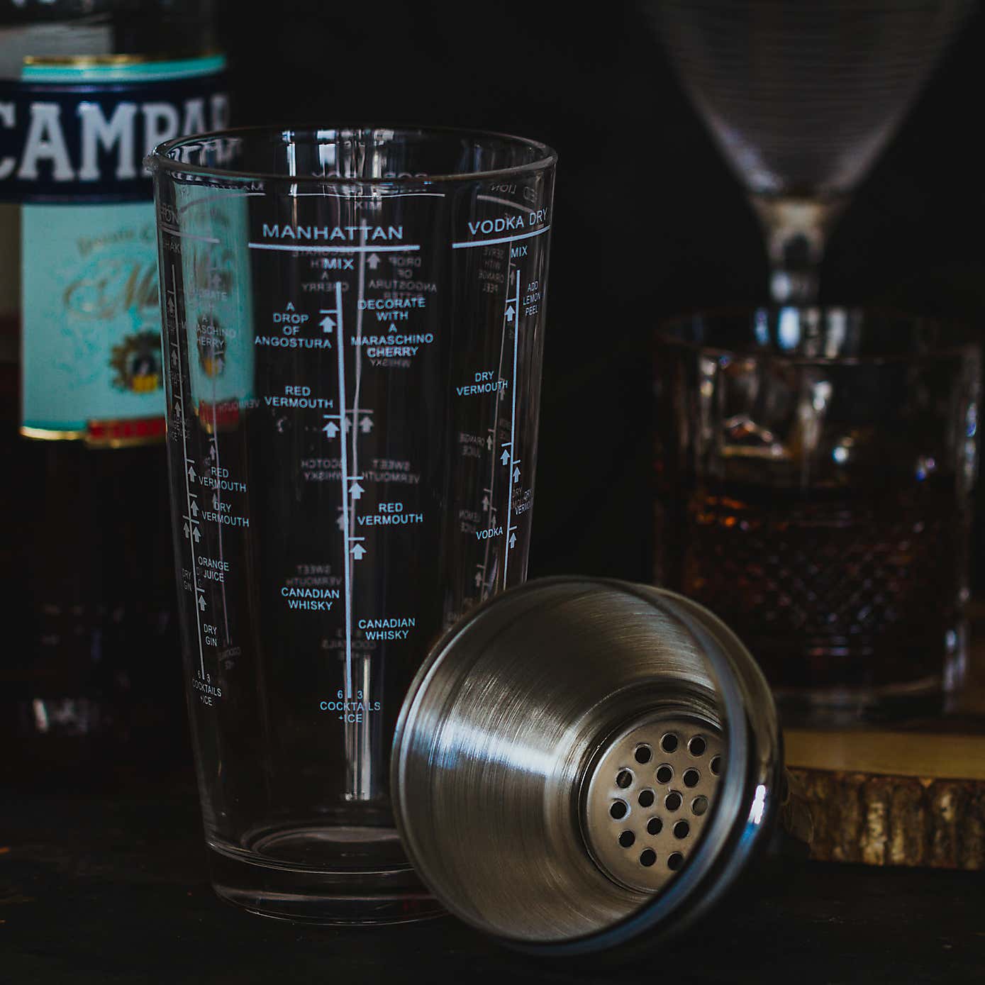 BarCraft Boston 700ml Cocktail Shaker