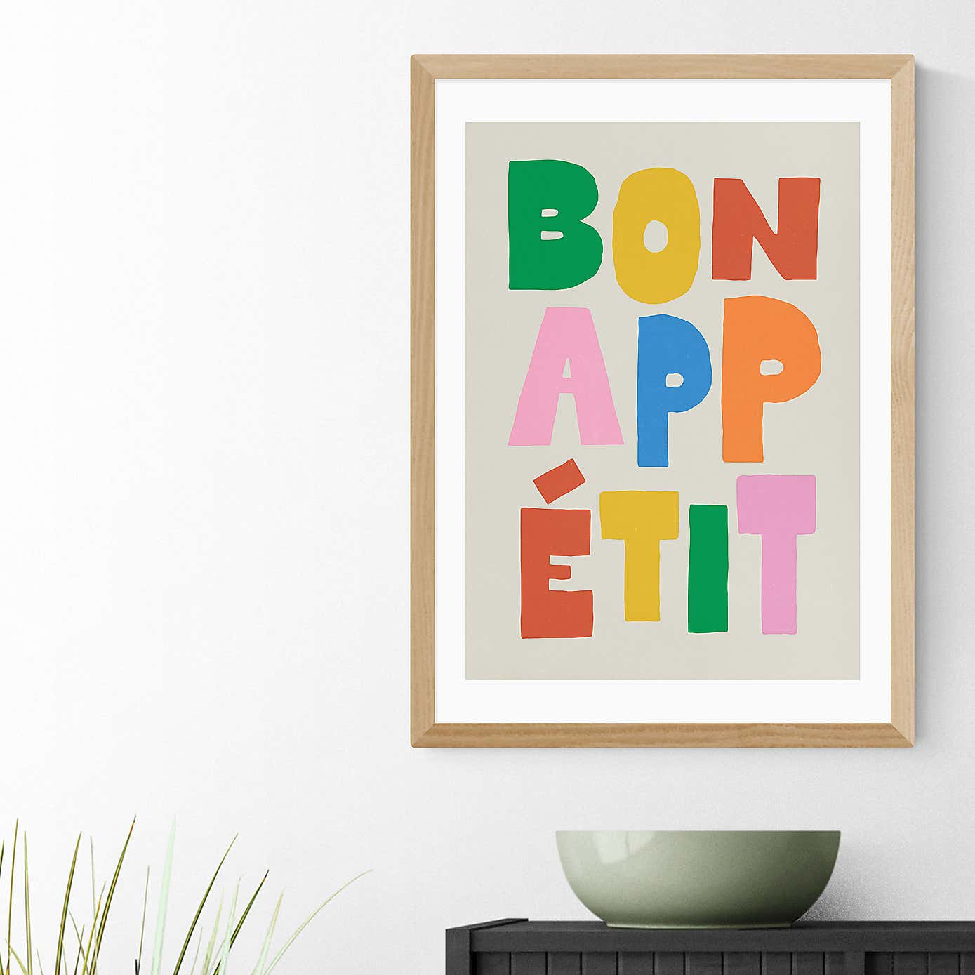 East End Prints Bon Appetit by Don't Grow Up Print
