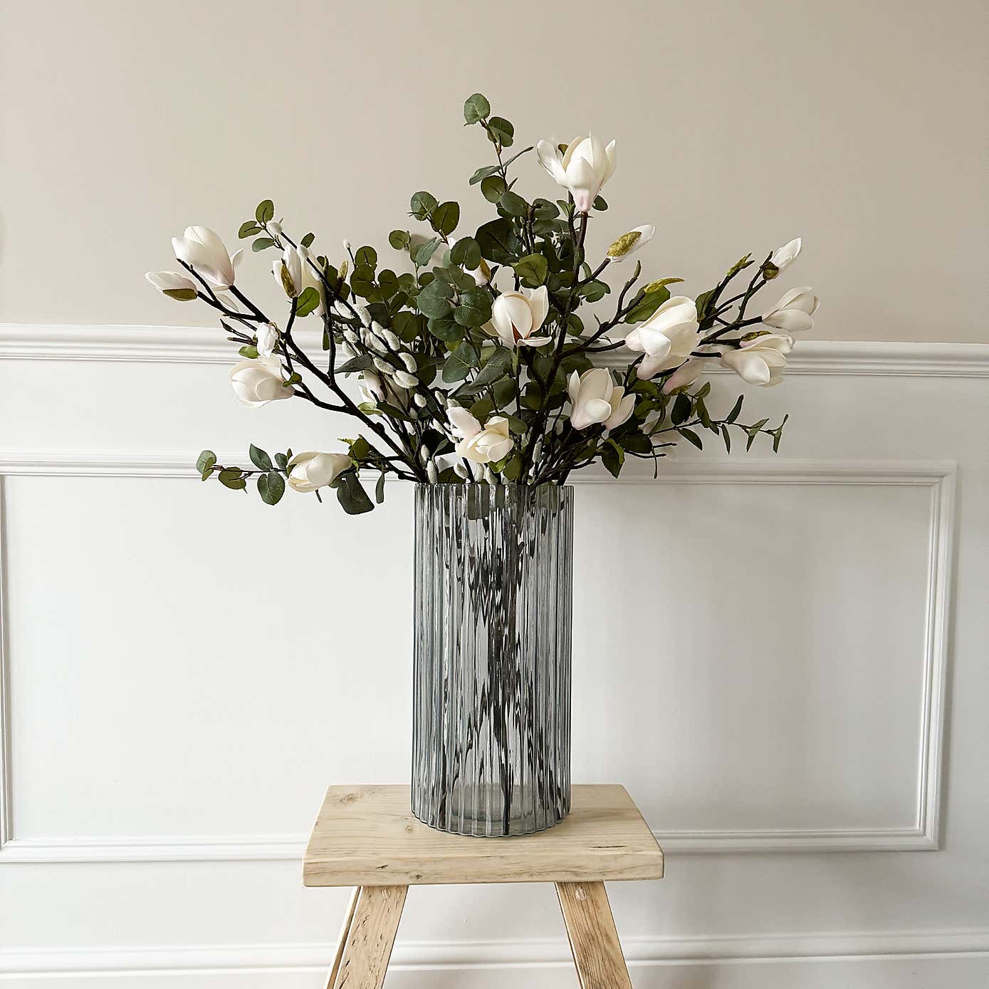 Daphne Ribbed Vase