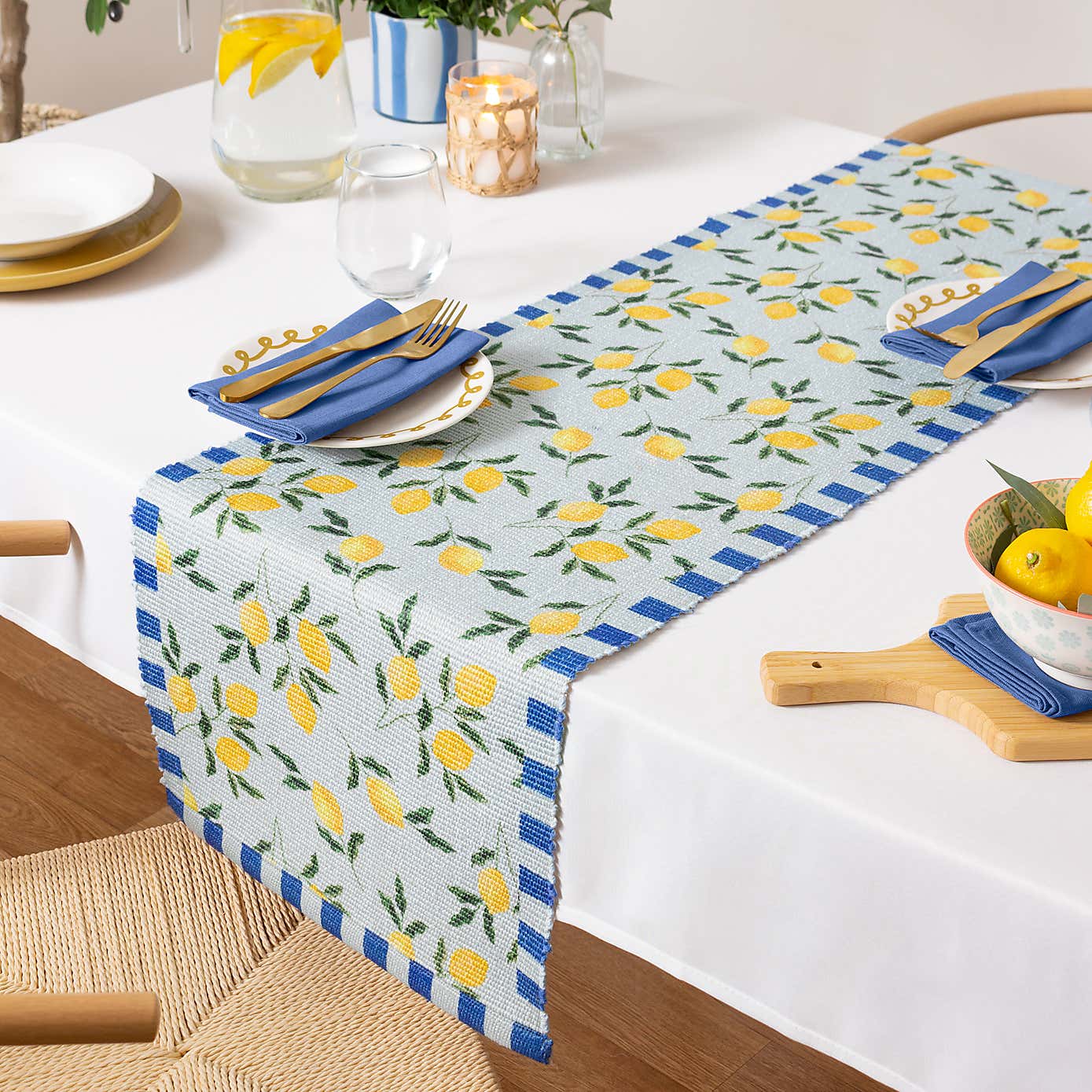 furn. Lemons Table Runner