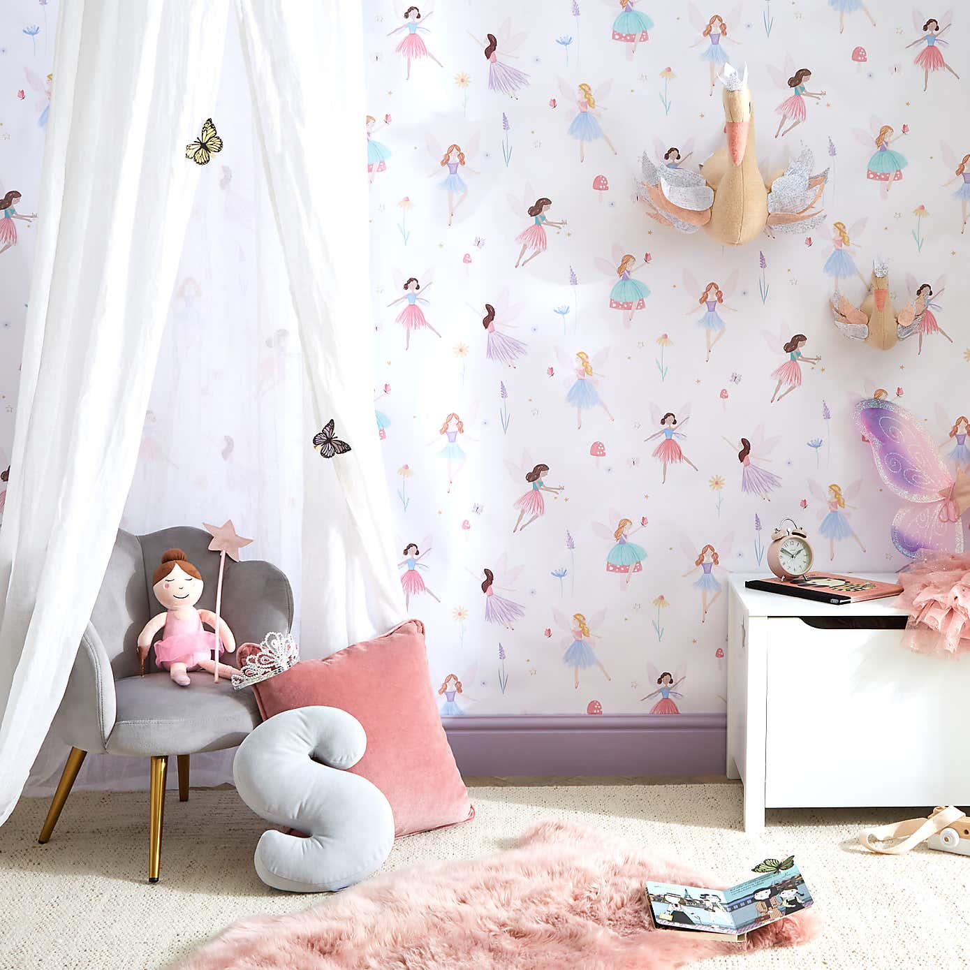 Meadow Fairies Wallpaper