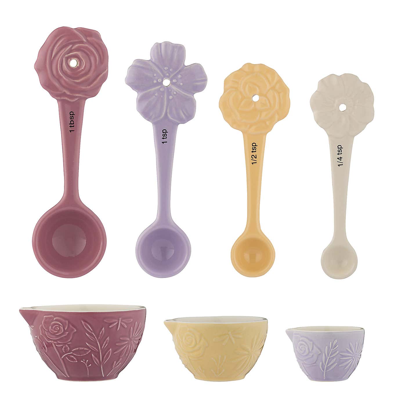 Mason Cash In the Meadow Measuring Spoons & Cups Set