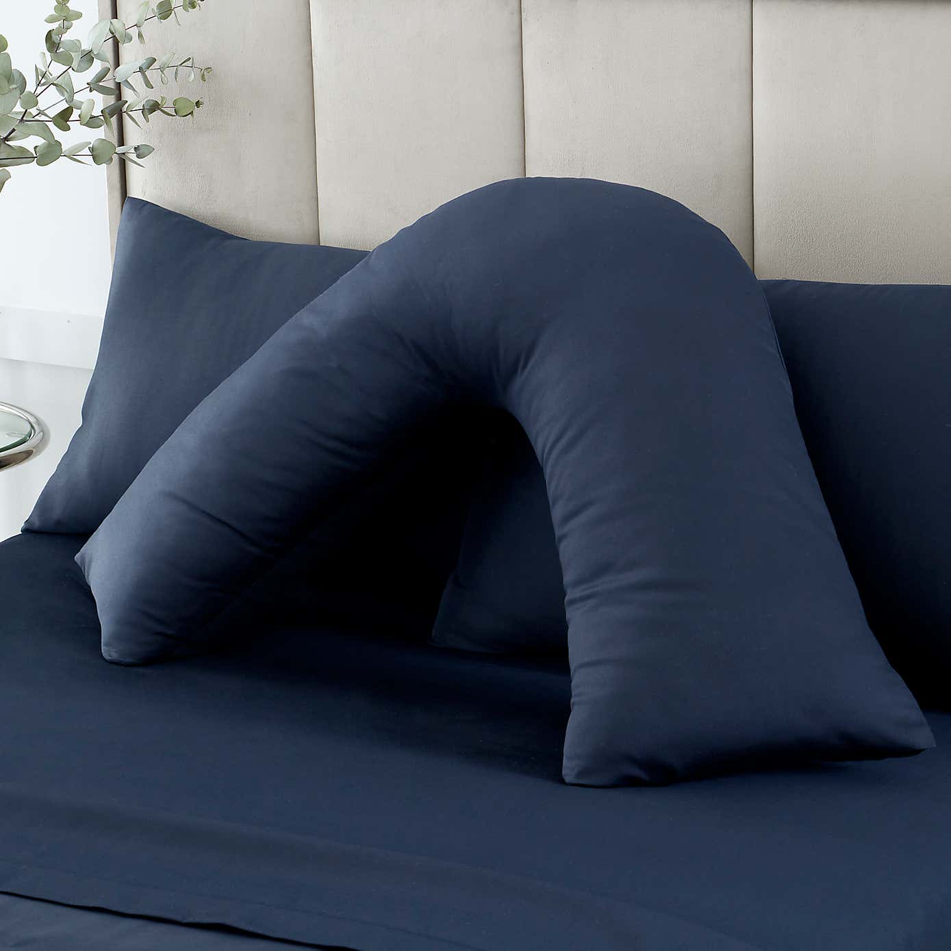 Hotel T230 Cotton Sateen V-Shape Pillowcase