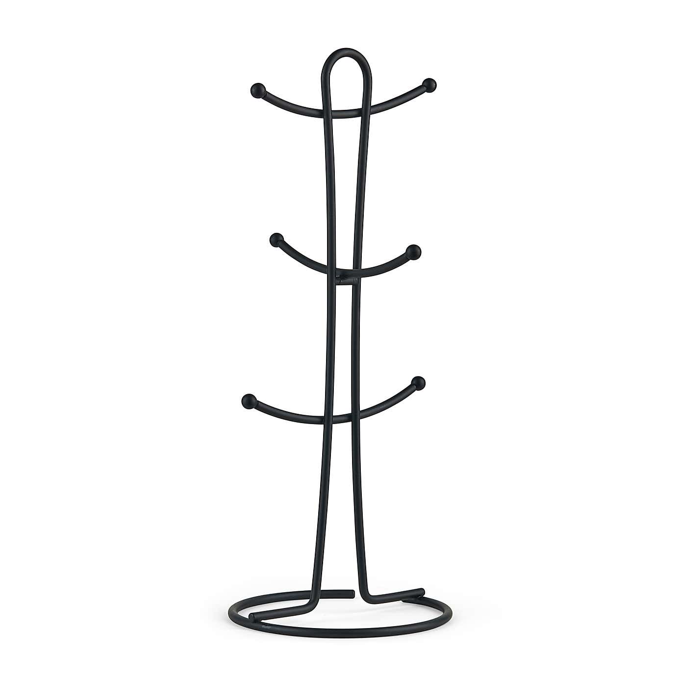 Wire Black Mug Tree