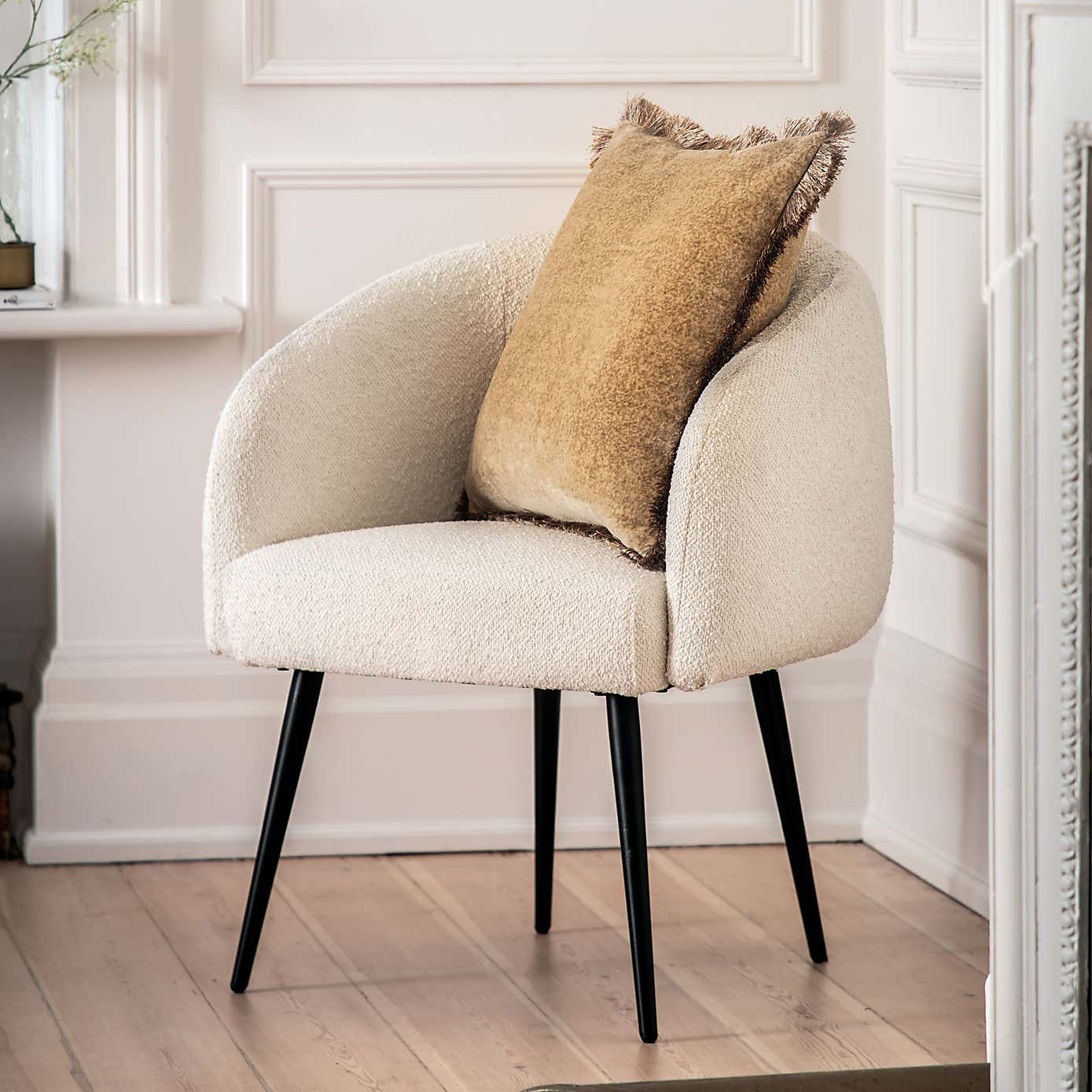 Blaine Boucle Tub Chair