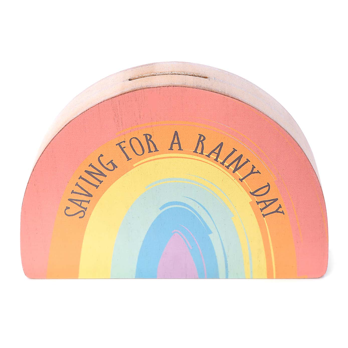 Petit Cheri Rainy Day Rainbow Shape Money Box