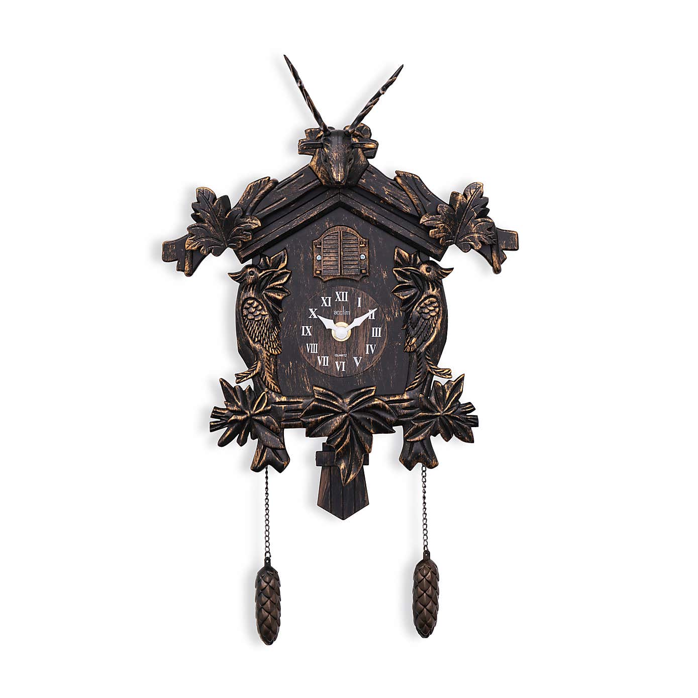 Acctim Lindau Bronze Wall Clock