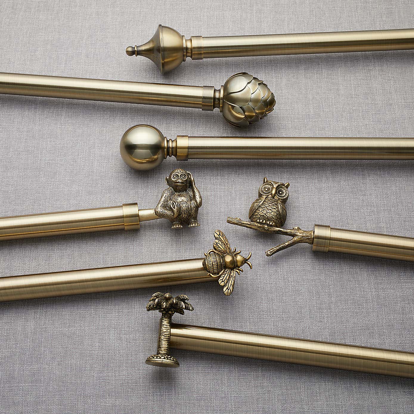 Mix and Match 28mm Artichoke Flower Finials