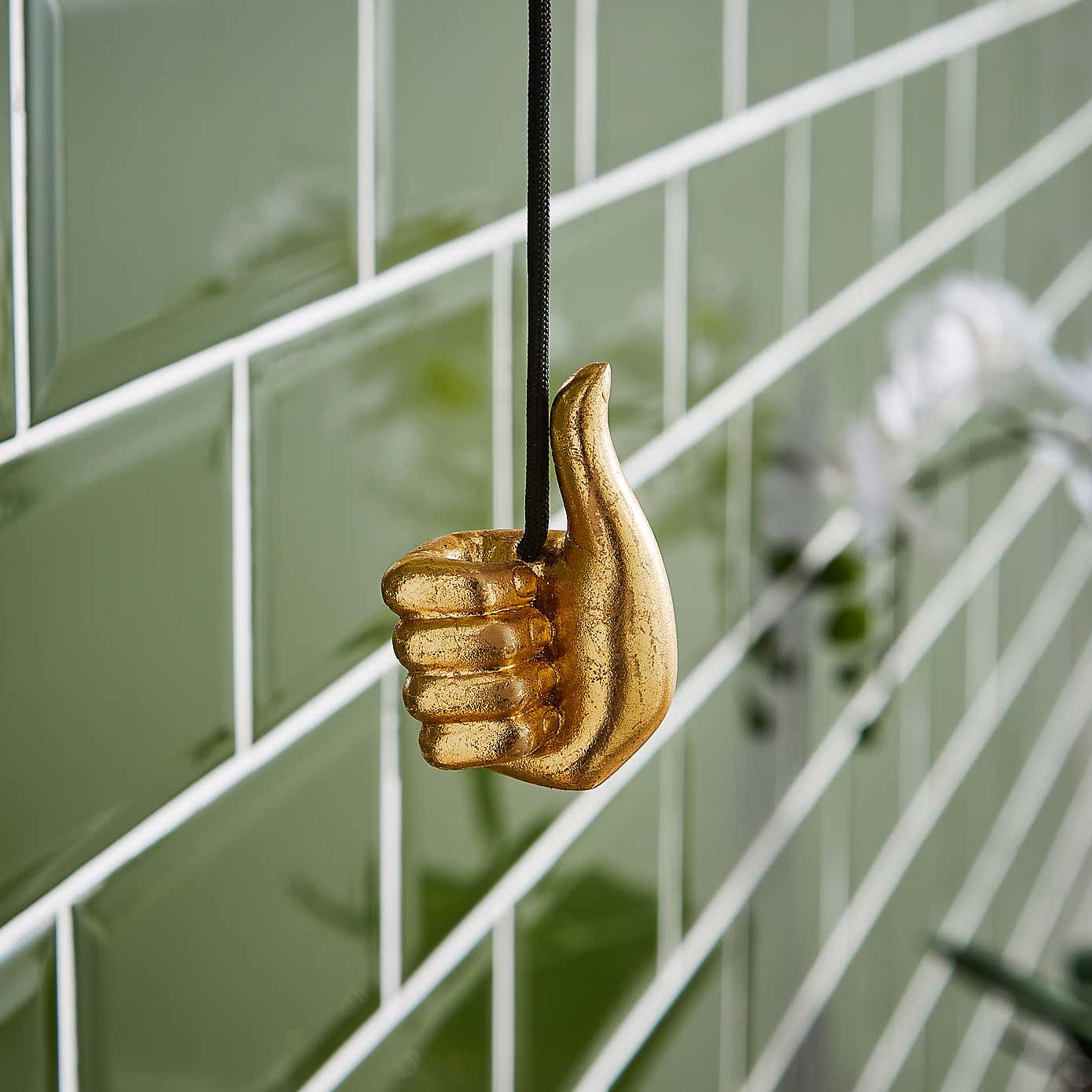 Brass Hand Light Pull